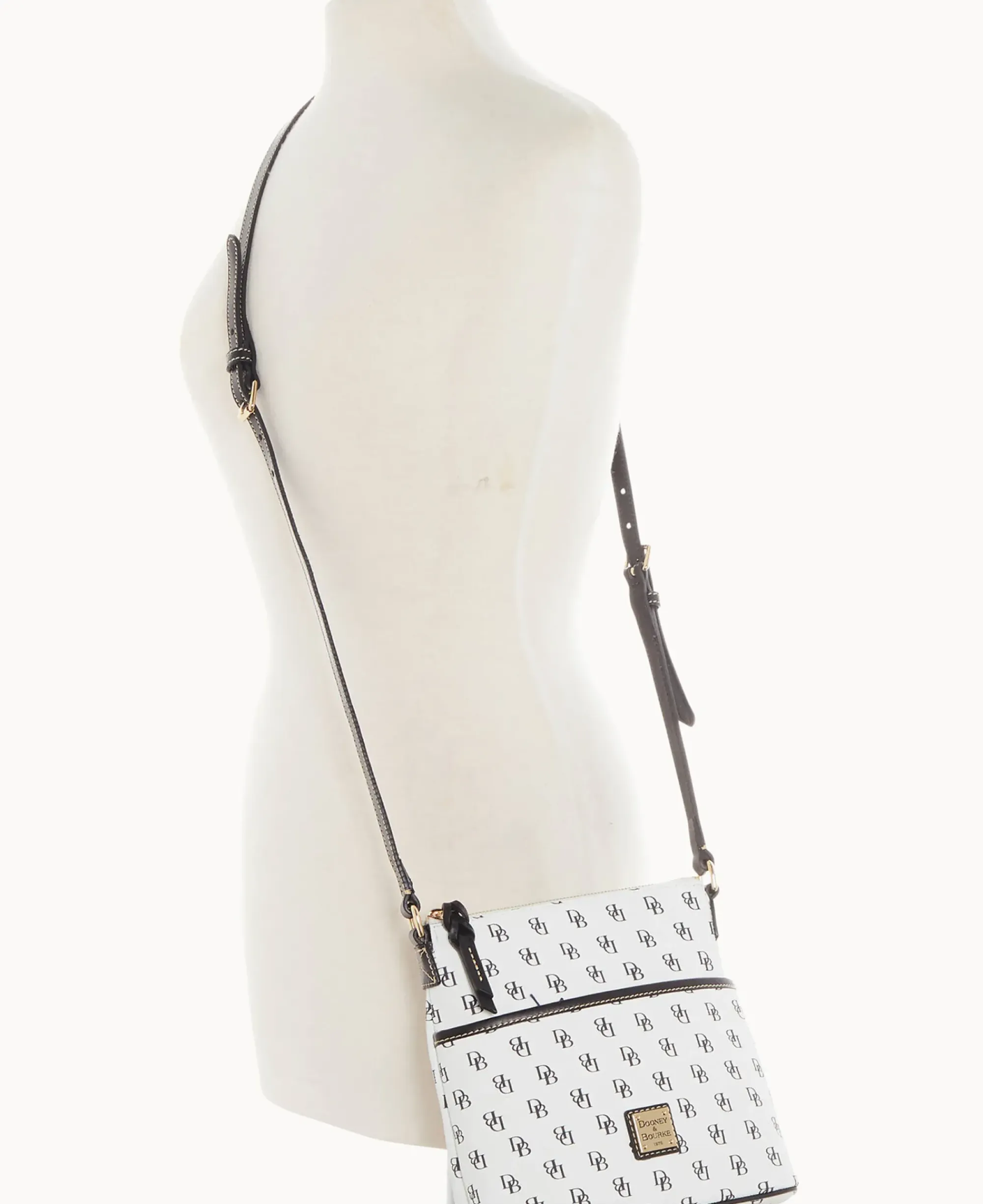 Dooney & Bourke The Gretta Collection|Printed Fabric<Gretta Small Everyday Crossbody White