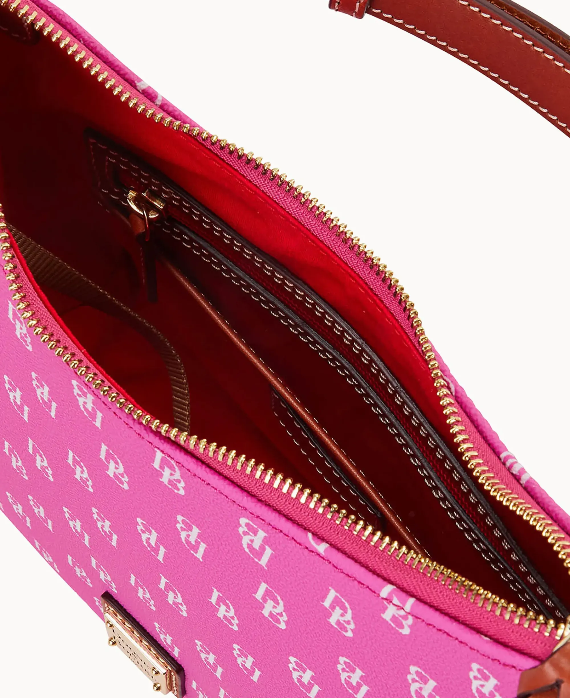 Dooney & Bourke The Gretta Collection|Picnic in the Park<Gretta Small Kiley Hobo Fuchsia