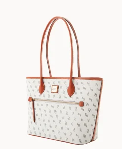 Dooney & Bourke The Gretta Collection|Ready For the Getaway<Gretta Tote Bone