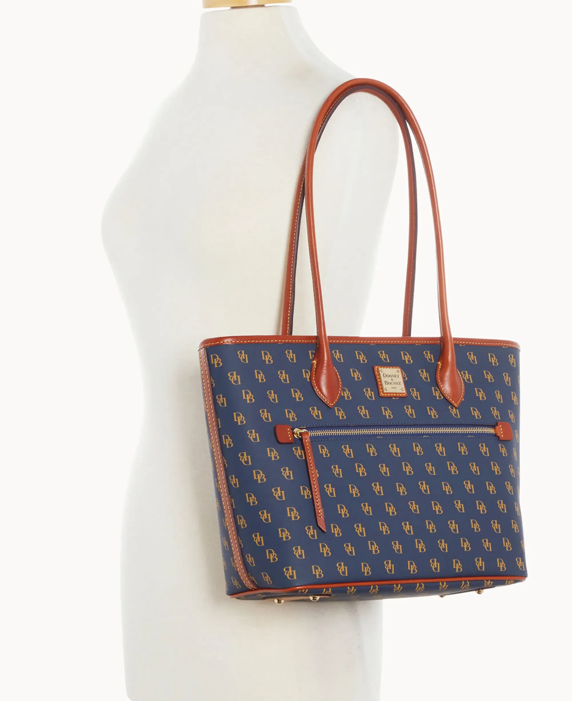 Dooney & Bourke The Gretta Collection|Ready For the Getaway<Gretta Tote Navy