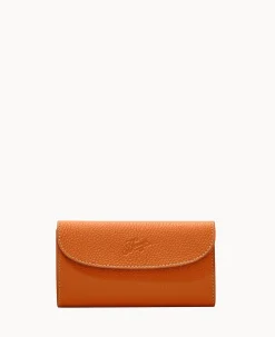Dooney & Bourke Grab and Go|Clutches<Henrys Continental Clutch Orange
