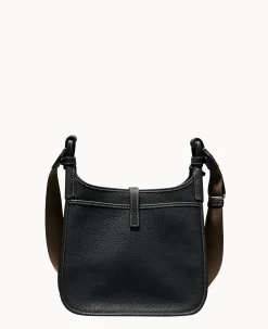 Dooney & Bourke Pebbled Leather|Mini Bags<Henrys Large Crossbody Black