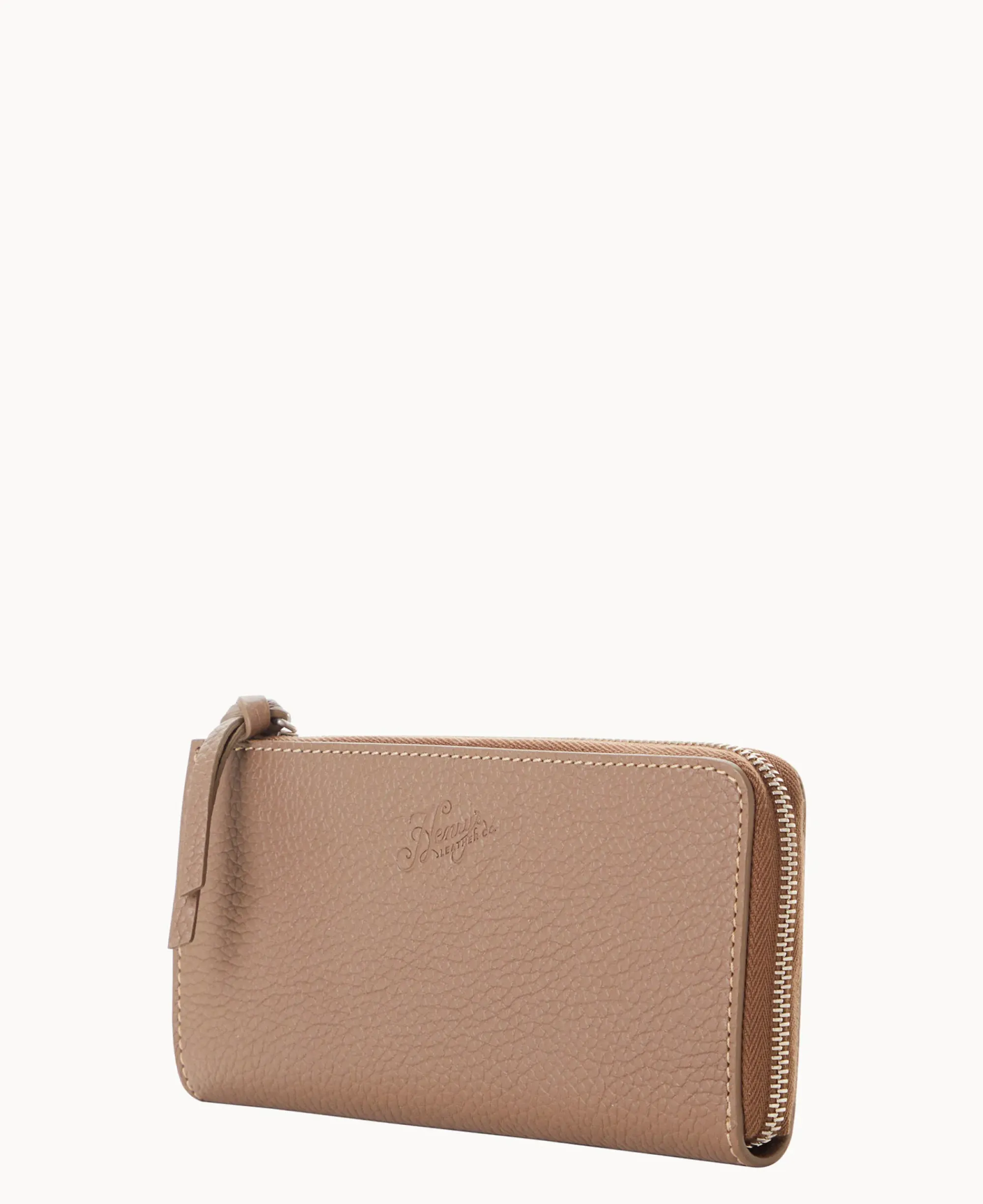 Dooney & Bourke Grab and Go|Clutches<Henrys Zip Clutch Taupe
