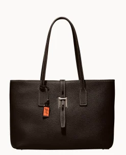 Dooney & Bourke Ready For the Getaway|Shoulder Bags<Henrys Zip Top Tote Brown Tmoro