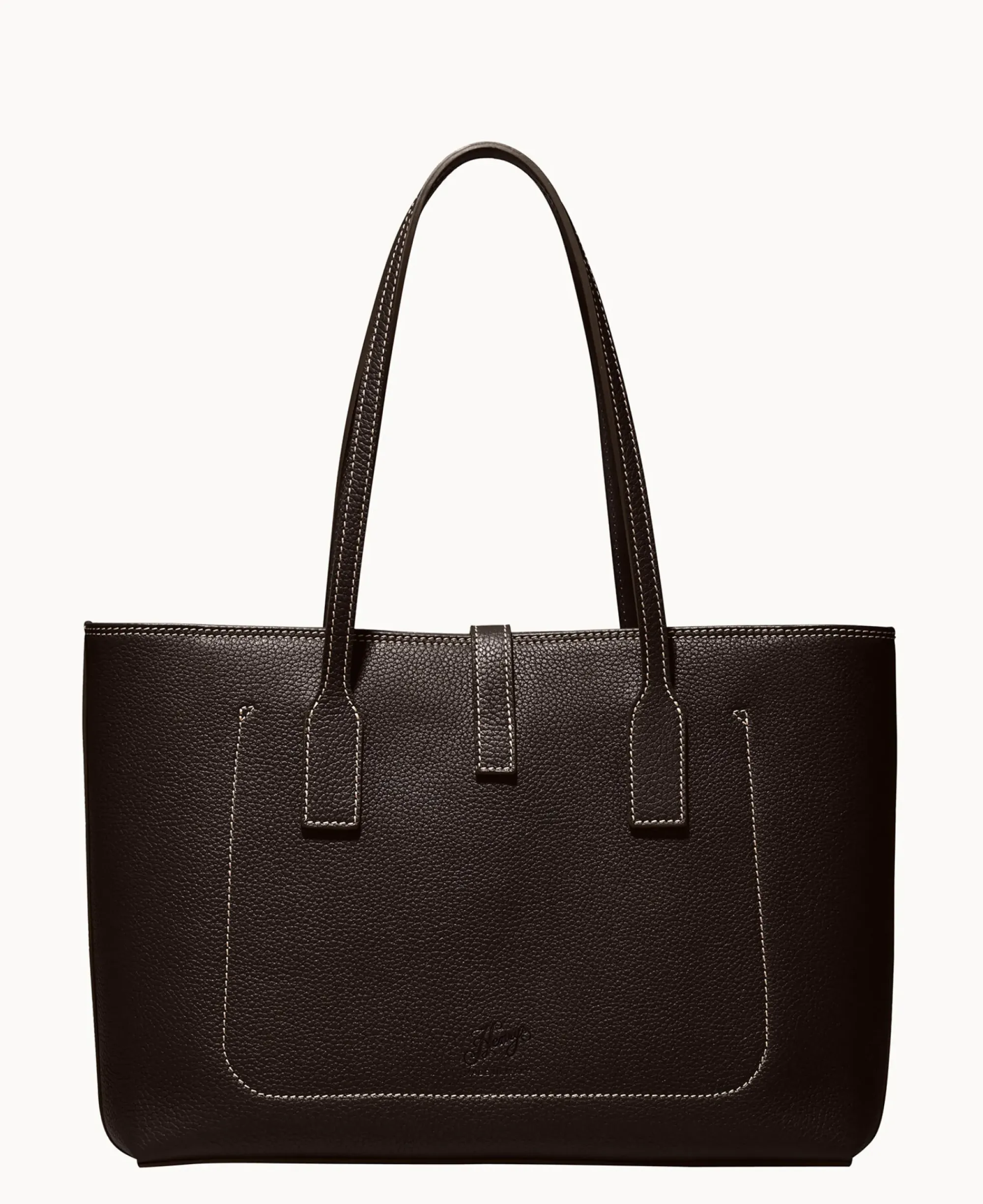 Dooney & Bourke Ready For the Getaway|Shoulder Bags<Henrys Zip Top Tote Brown Tmoro