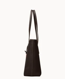 Dooney & Bourke Ready For the Getaway|Shoulder Bags<Henrys Zip Top Tote Brown Tmoro