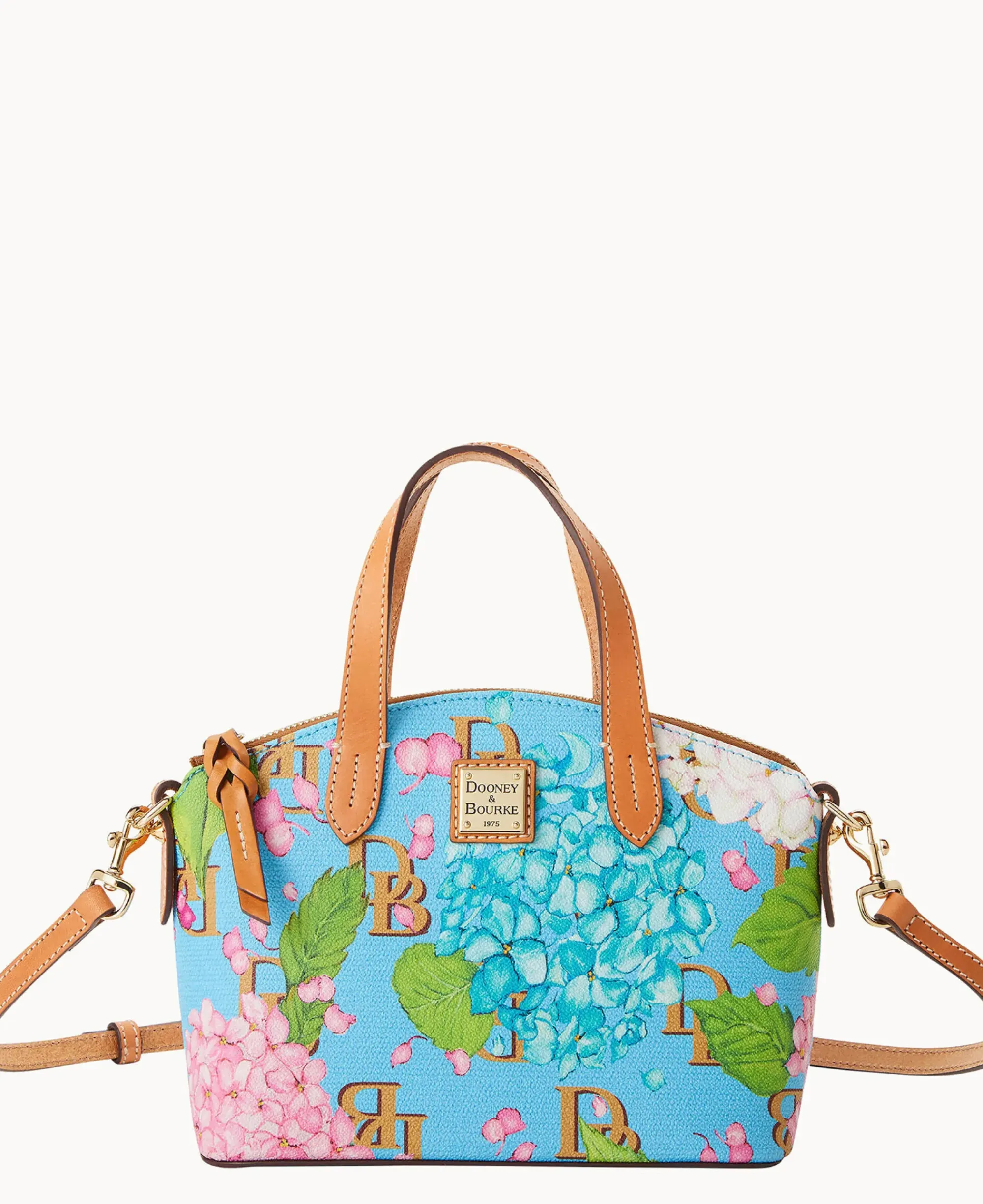 Dooney & Bourke Spring Style|Fresh Florals<Hydrangea Monogram Ruby Blue