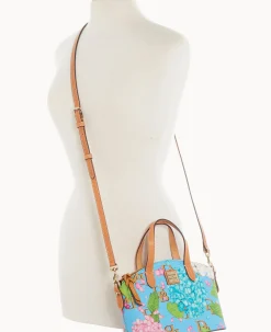 Dooney & Bourke Spring Style|Fresh Florals<Hydrangea Monogram Ruby Blue