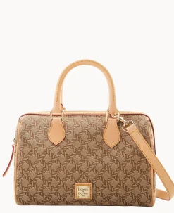 Dooney & Bourke The Maritime Collection|Spring Style<Maritime Barrel Satchel Brown