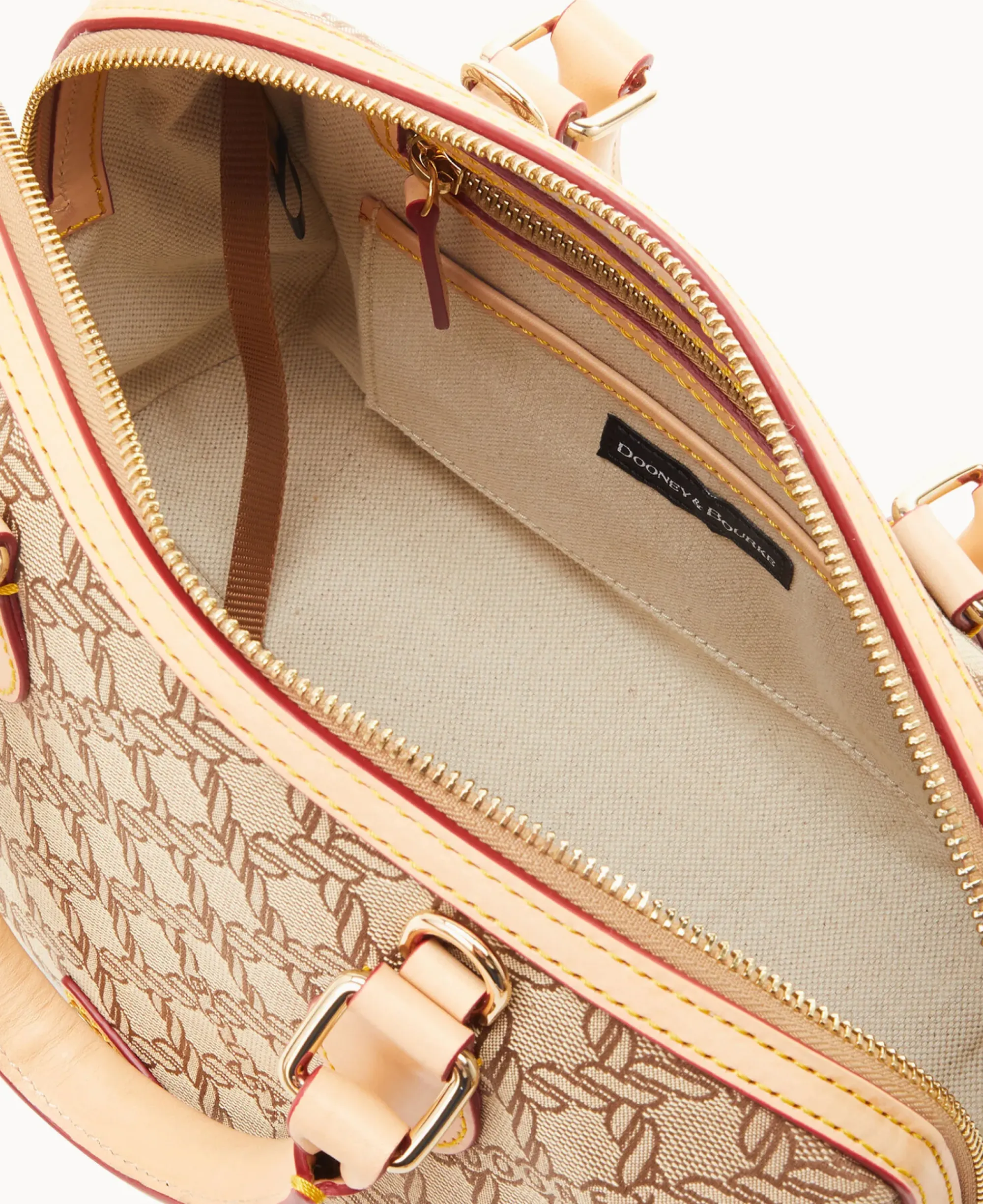 Dooney & Bourke The Maritime Collection|Spring Style<Maritime Barrel Satchel Brown