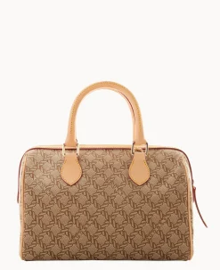 Dooney & Bourke The Maritime Collection|Spring Style<Maritime Barrel Satchel Brown