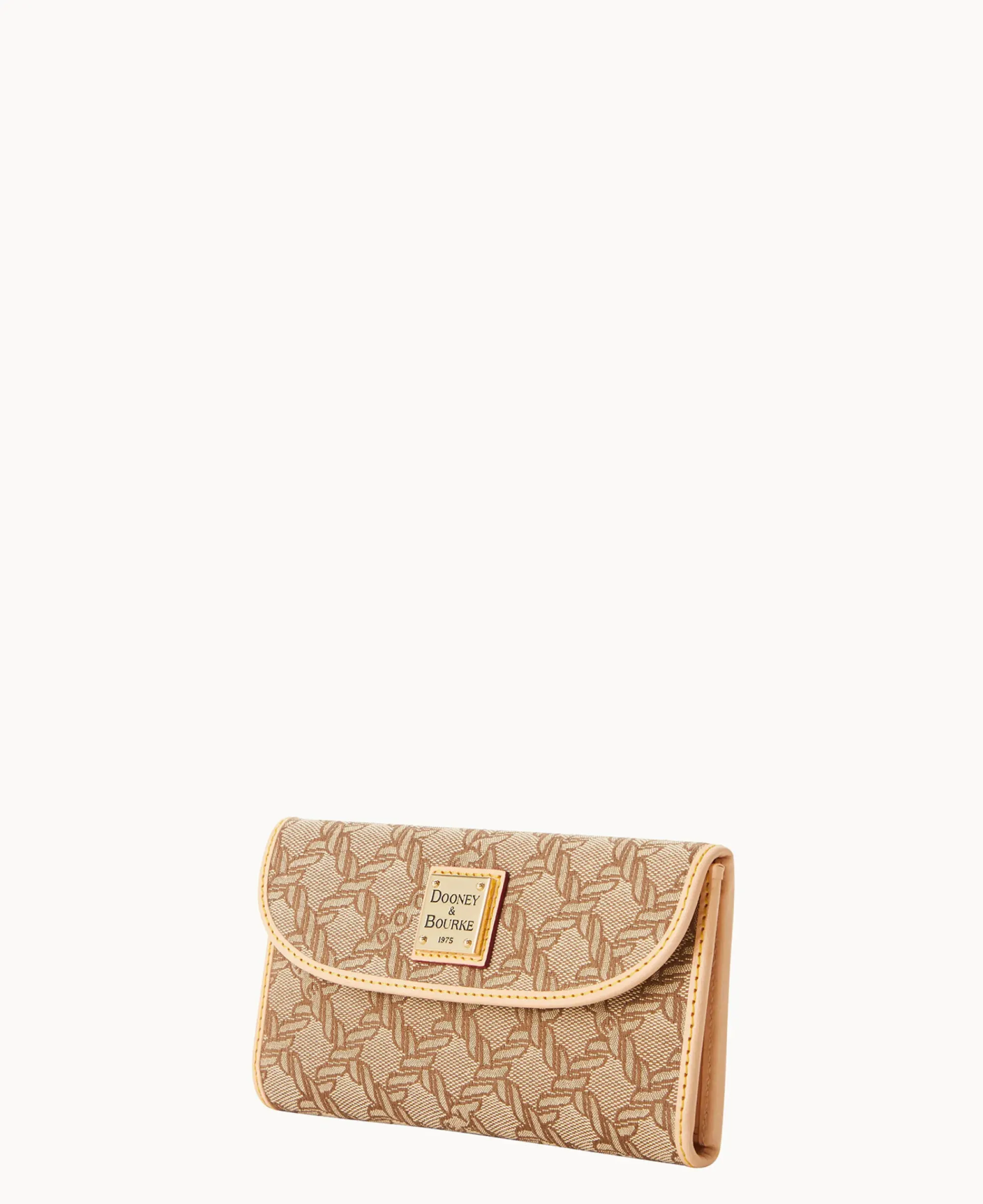 Dooney & Bourke The Maritime Collection|Grab and Go<Maritime Continental Clutch Brown