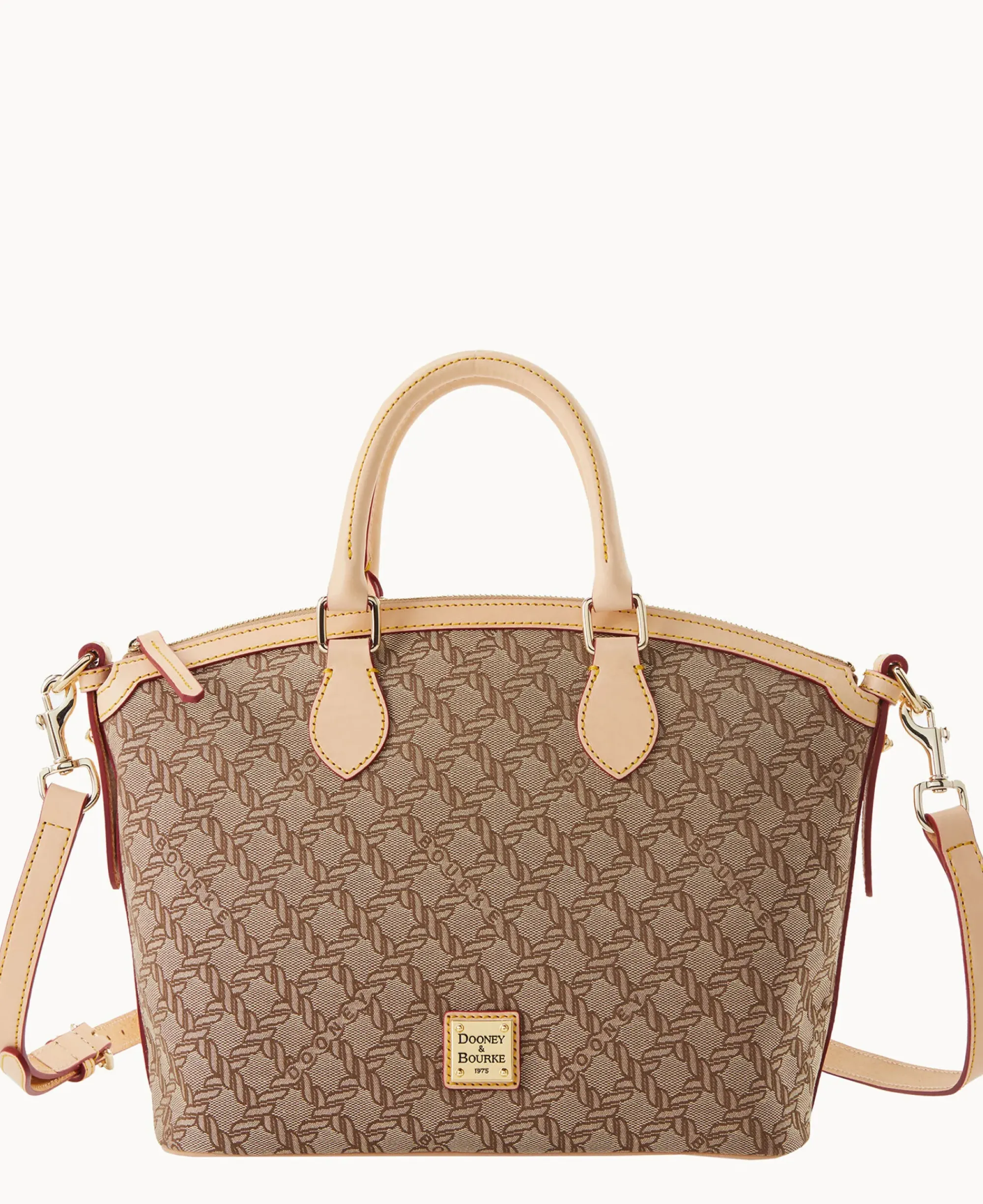 Dooney & Bourke The Maritime Collection|Spring Style<Maritime Domed Satchel Brown