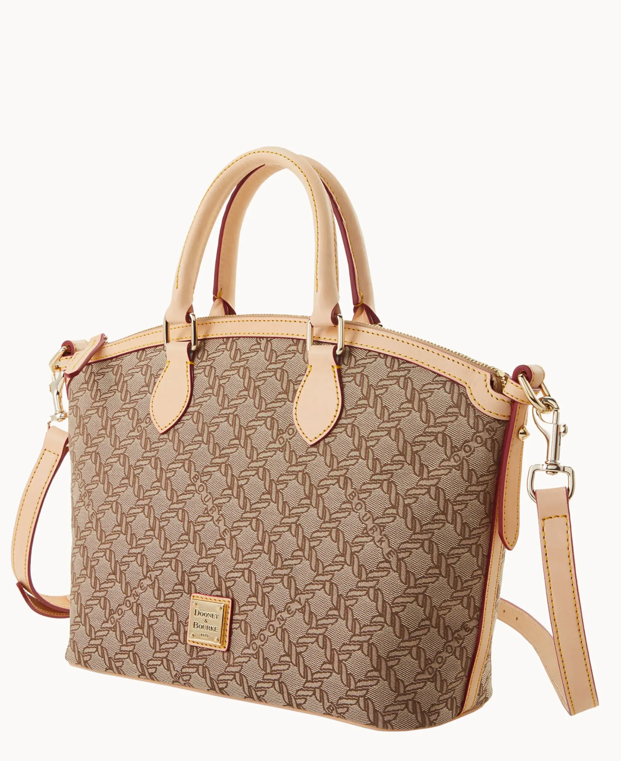 Dooney & Bourke The Maritime Collection|Spring Style<Maritime Domed Satchel Brown