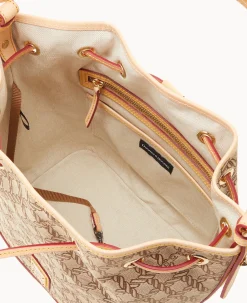 Dooney & Bourke Spring Style|Ready For the Getaway<Maritime Drawstring Brown