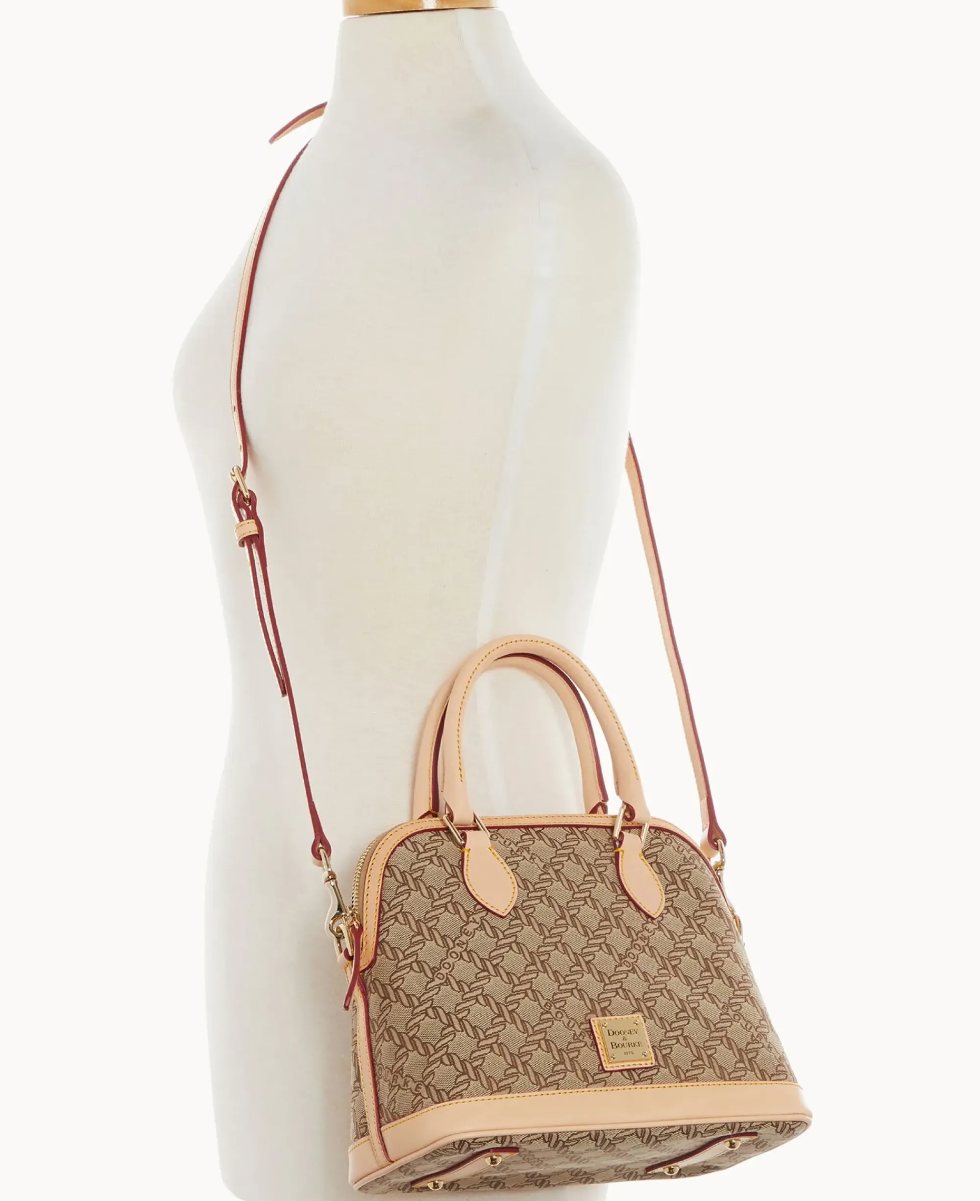 Dooney & Bourke The Maritime Collection|Spring Style<Maritime Satchel Brown