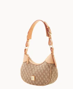 Dooney & Bourke The Maritime Collection|Spring Style<Maritime Small Hobo Brown