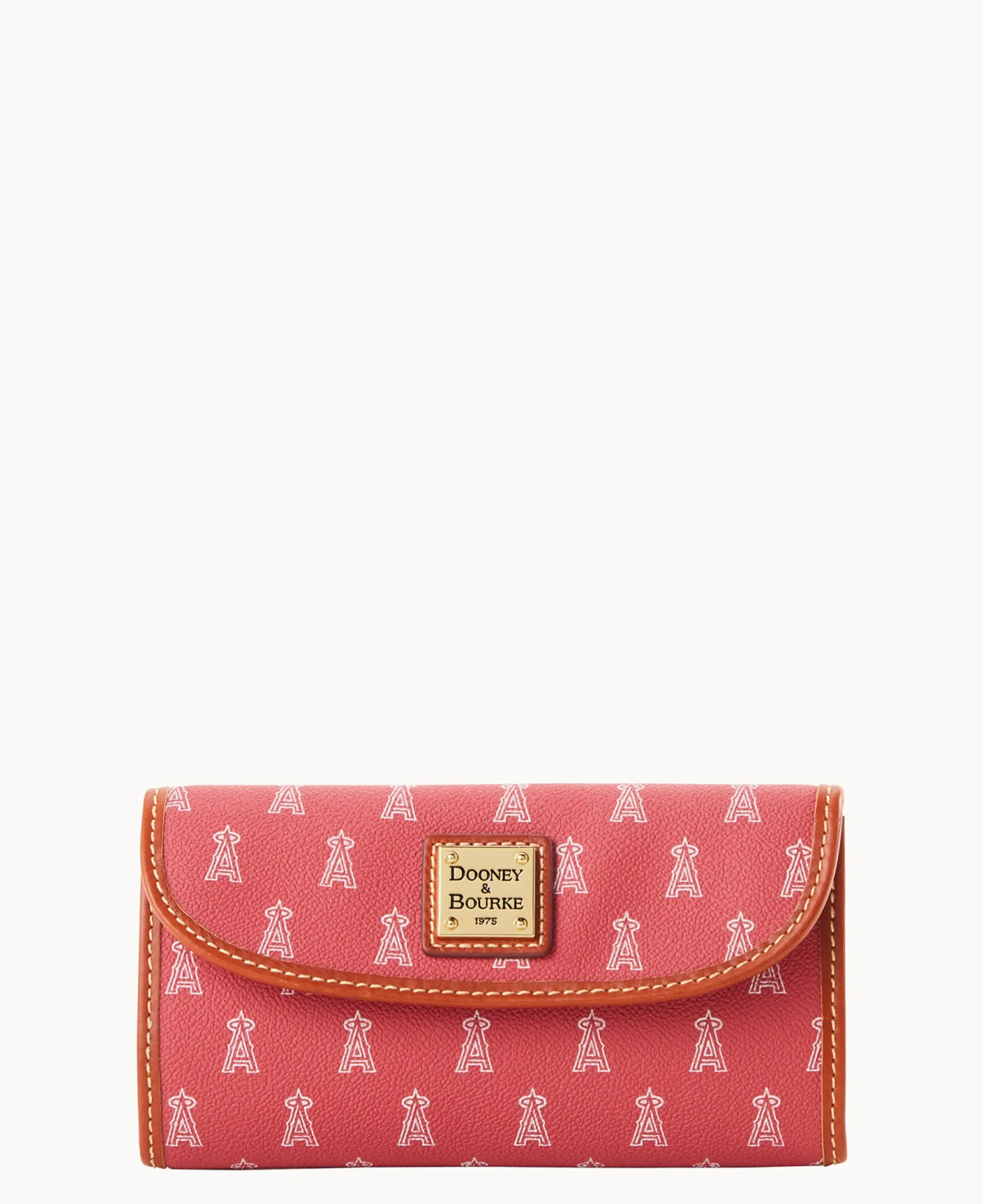 Dooney & Bourke Grab and Go|Clutches<MLB Continental Clutch ANGELS