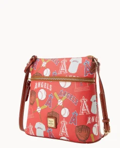 Dooney & Bourke Game Day Ready|Printed Fabric<MLB Crossbody Angels