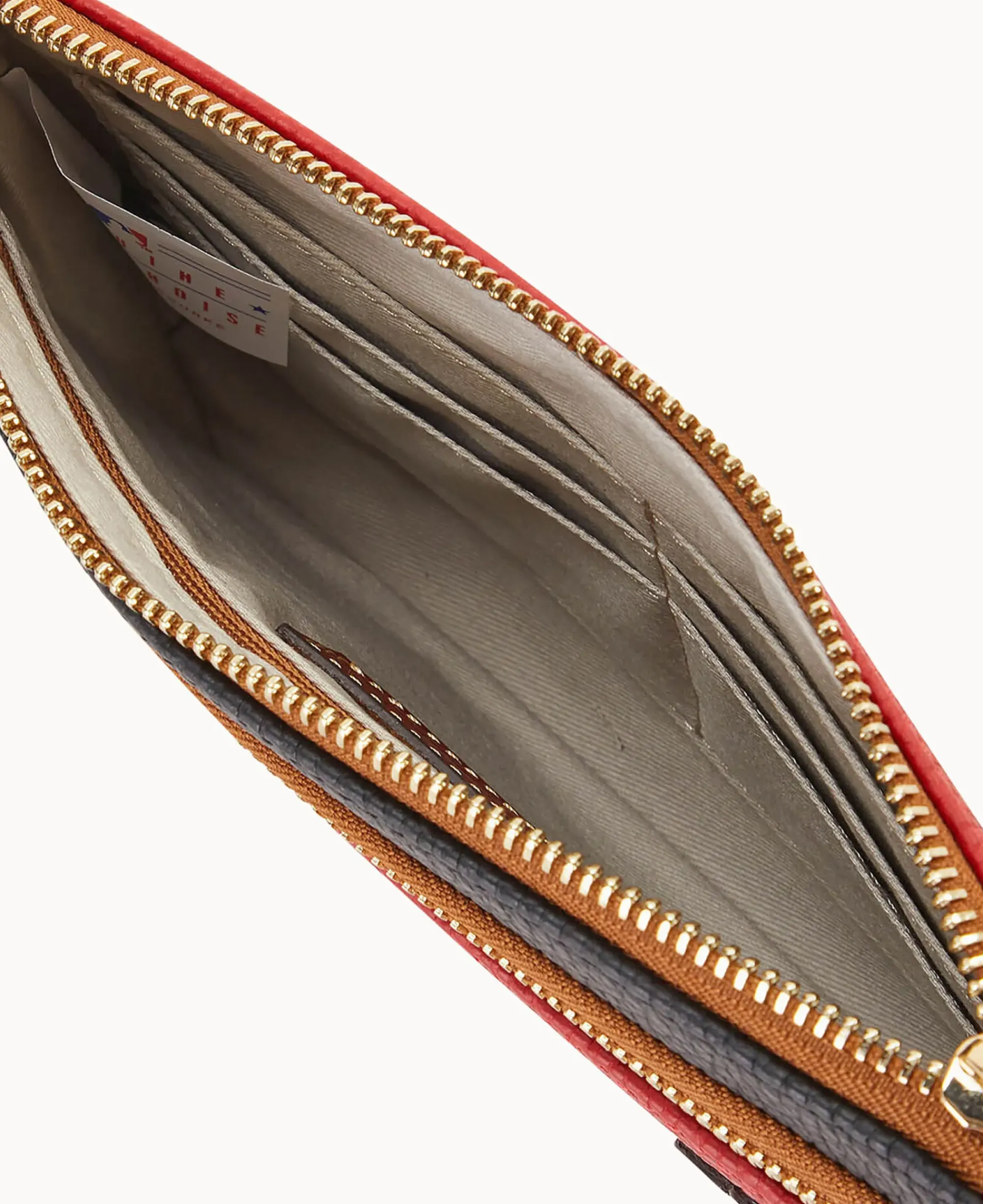 Dooney & Bourke Grab and Go|Wristlets<MLB Double Zip Wristlet Angels