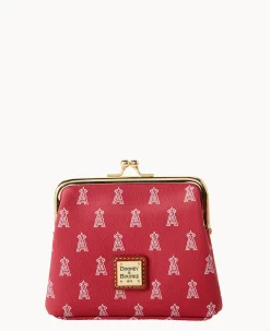 Dooney & Bourke Grab and Go|Clutches<MLB Large Framed Purse Angels