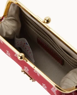 Dooney & Bourke Grab and Go|Clutches<MLB Large Framed Purse Angels