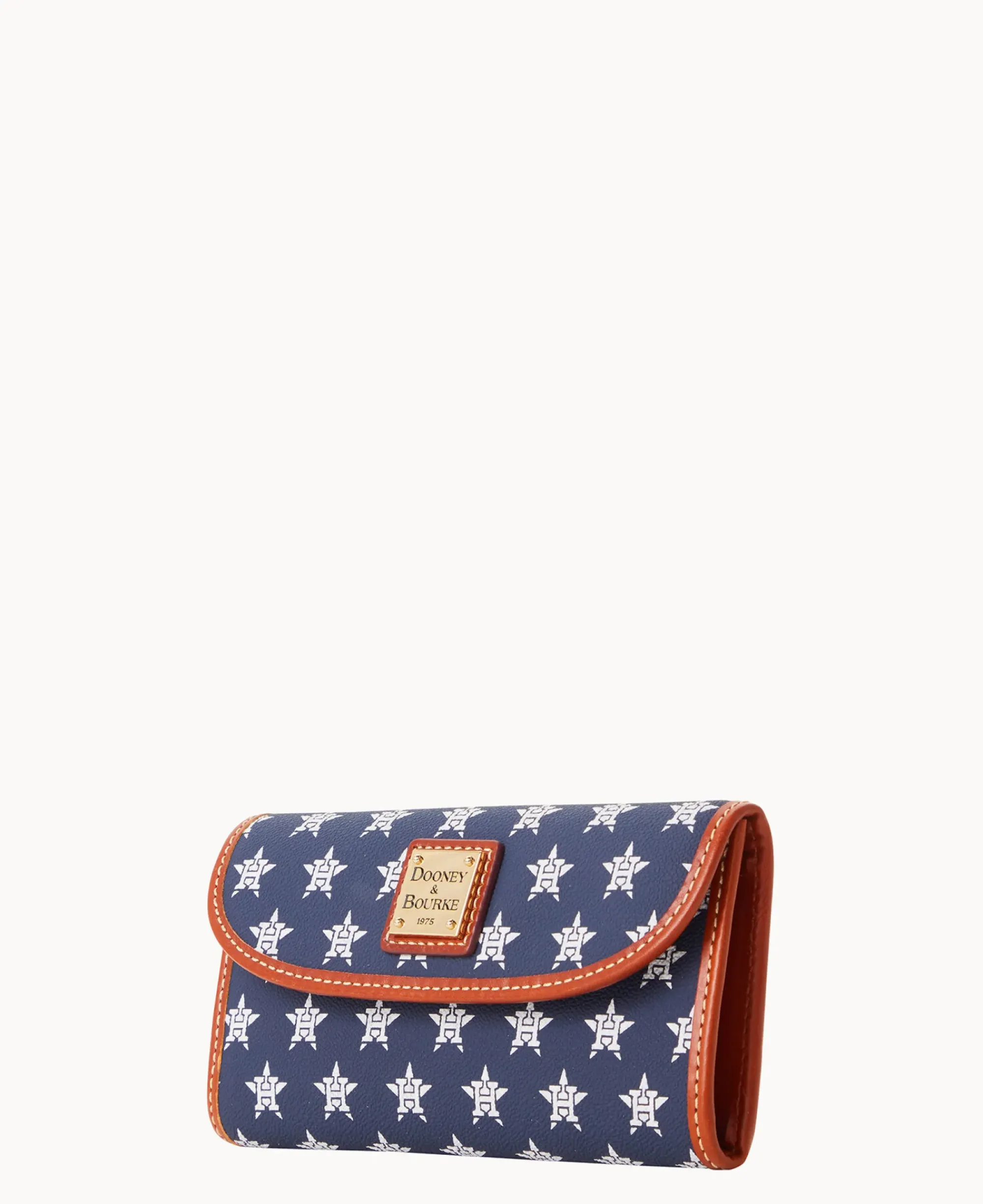 Dooney & Bourke Grab and Go|Clutches<MLB Continental Clutch ASTROS