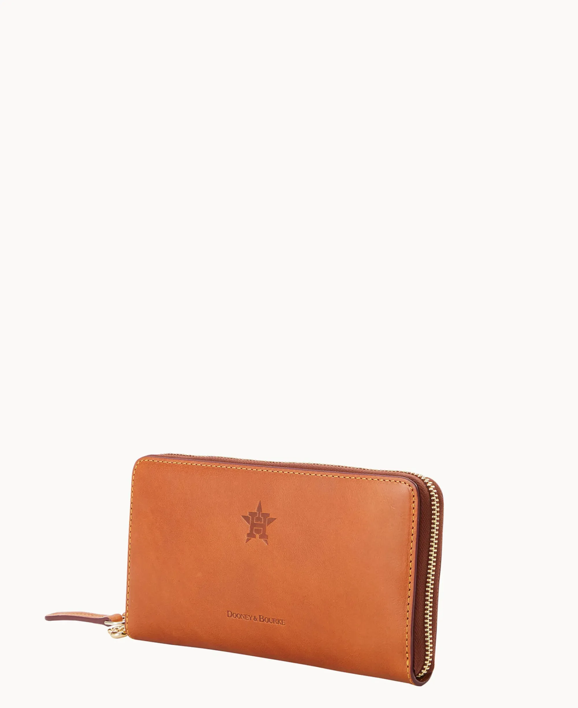 Dooney & Bourke Grab and Go|Wristlets<MLB Large Zip Around Wristlet Astros