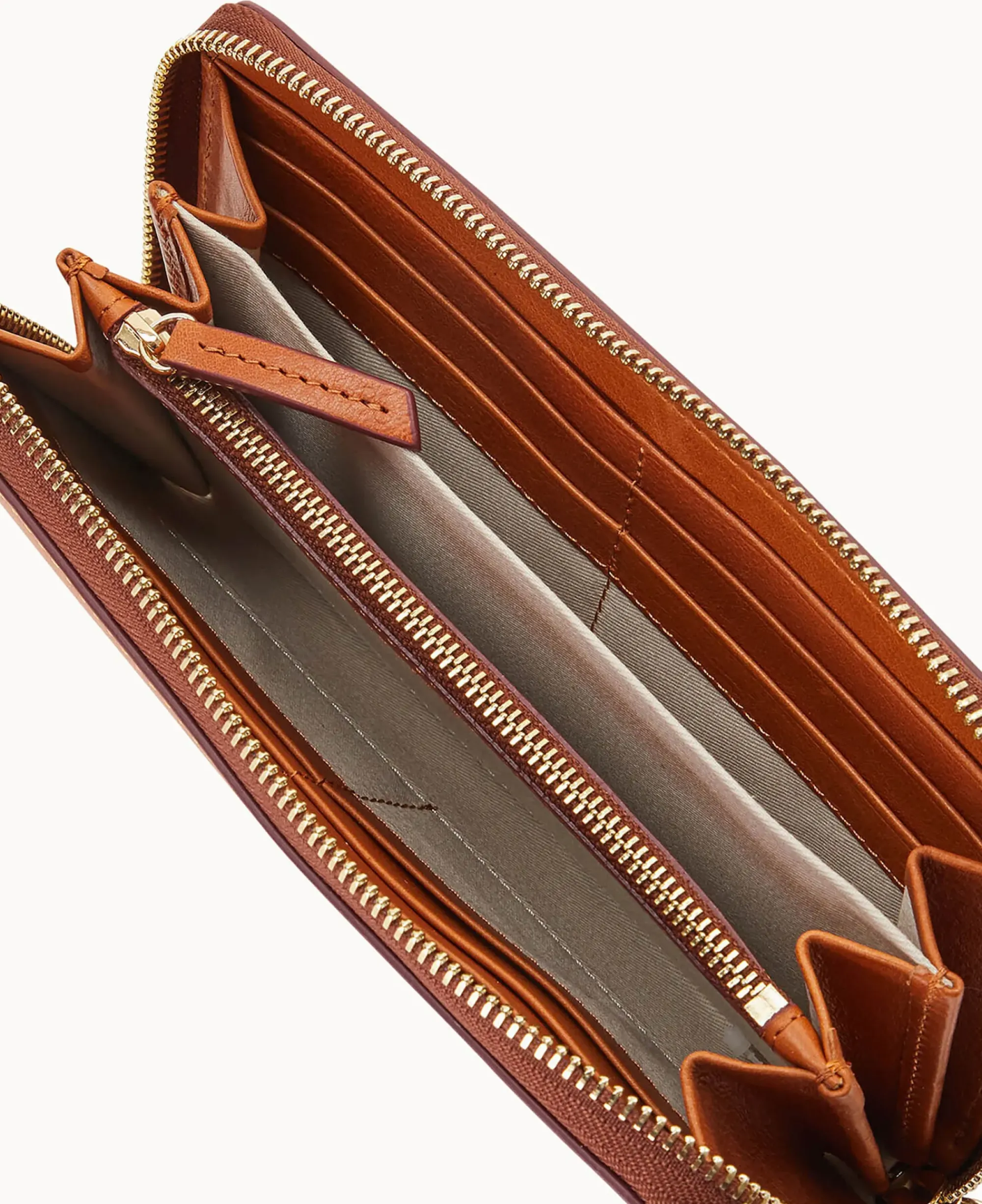 Dooney & Bourke Grab and Go|Wristlets<MLB Large Zip Around Wristlet Astros