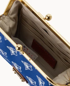 Dooney & Bourke Grab and Go|Clutches<MLB Large Framed Purse Blue Jays