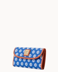 Dooney & Bourke Grab and Go|Clutches<MLB Continental Clutch CUBS
