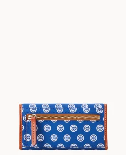 Dooney & Bourke Grab and Go|Clutches<MLB Continental Clutch CUBS