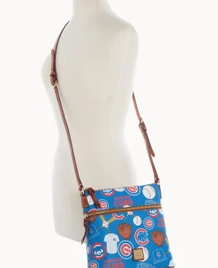 Dooney & Bourke Game Day Ready|Printed Fabric<MLB Crossbody Cubs