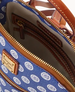 Dooney & Bourke Game Day Ready|Printed Fabric<MLB Small Backpack Cubs