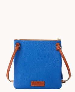 Dooney & Bourke Game Day Ready|Printed Fabric<MLB Triple Zip Crossbody Cubs