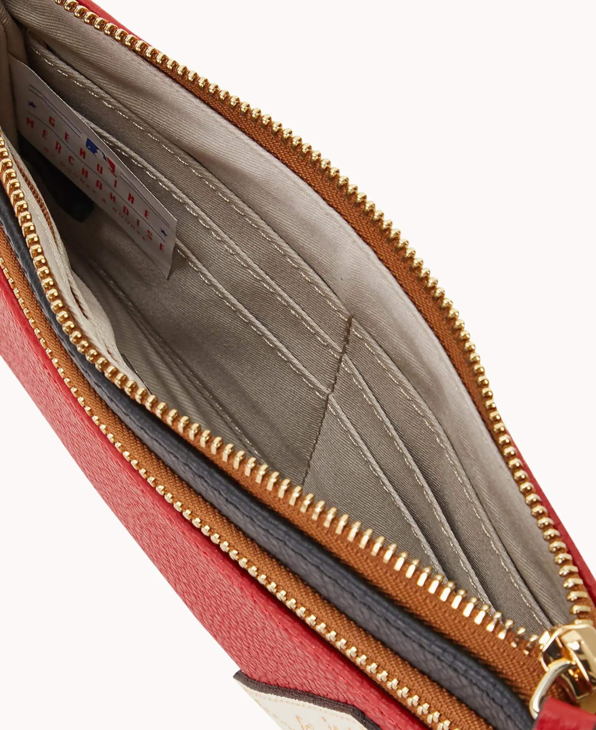 Dooney & Bourke Grab and Go|Wristlets<MLB Double Zip Wristlet Diamondbacks