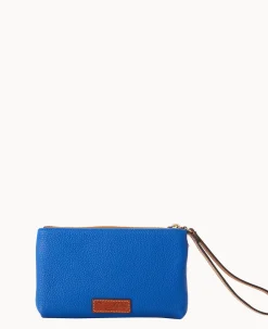 Dooney & Bourke Grab and Go|Wristlets<MLB Double Zip Wristlet Dodgers