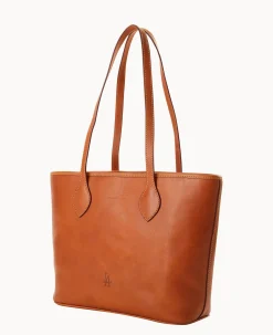 Dooney & Bourke Game Day Ready|Printed Fabric<MLB Tote Dodgers