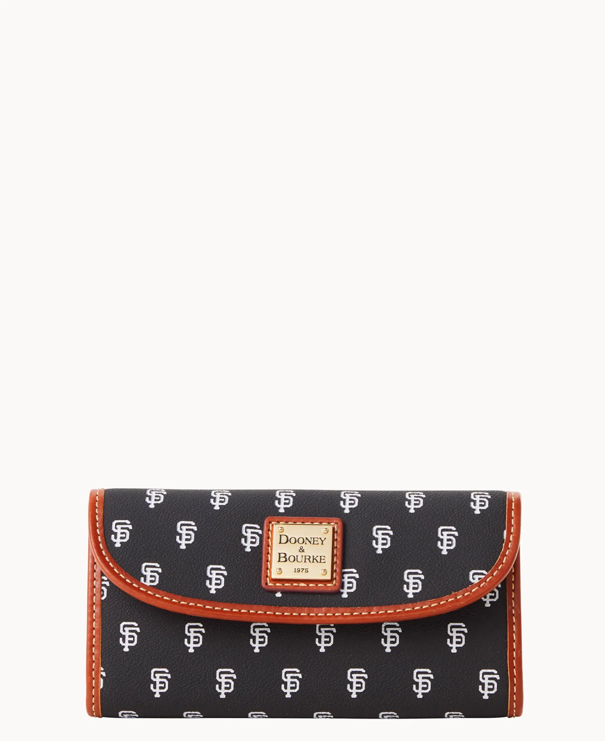 Dooney & Bourke Grab and Go|Clutches<MLB Continental Clutch GIANTS