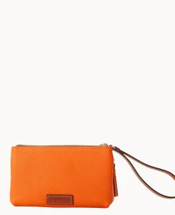 Dooney & Bourke Grab and Go|Wristlets<MLB Double Zip Wristlet Giants