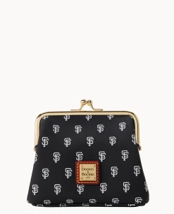Dooney & Bourke Clutches|Wallets<MLB Large Framed Purse Giants