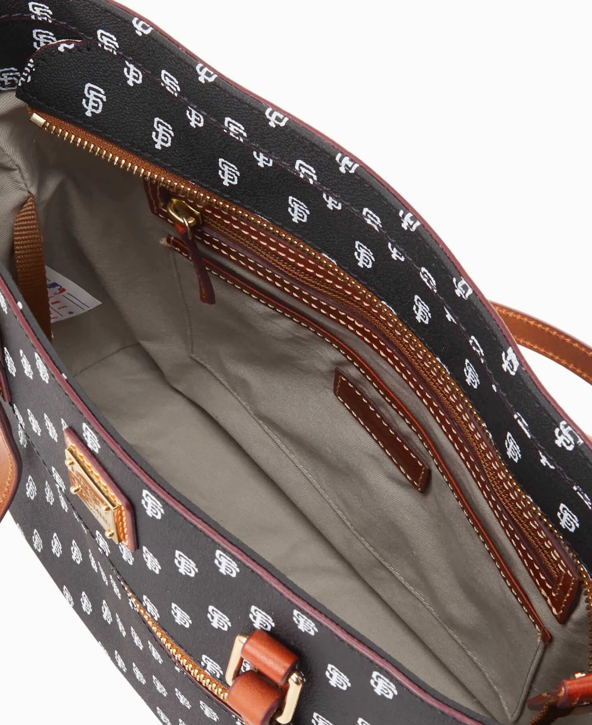 Dooney & Bourke Game Day Ready|Printed Fabric<MLB Shopper GIANTS