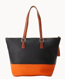 Dooney & Bourke Game Day Ready|Printed Fabric<MLB Tobi Tote Giants
