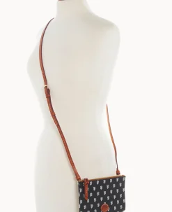 Dooney & Bourke Game Day Ready|Printed Fabric<MLB Top Zip Crossbody Giants
