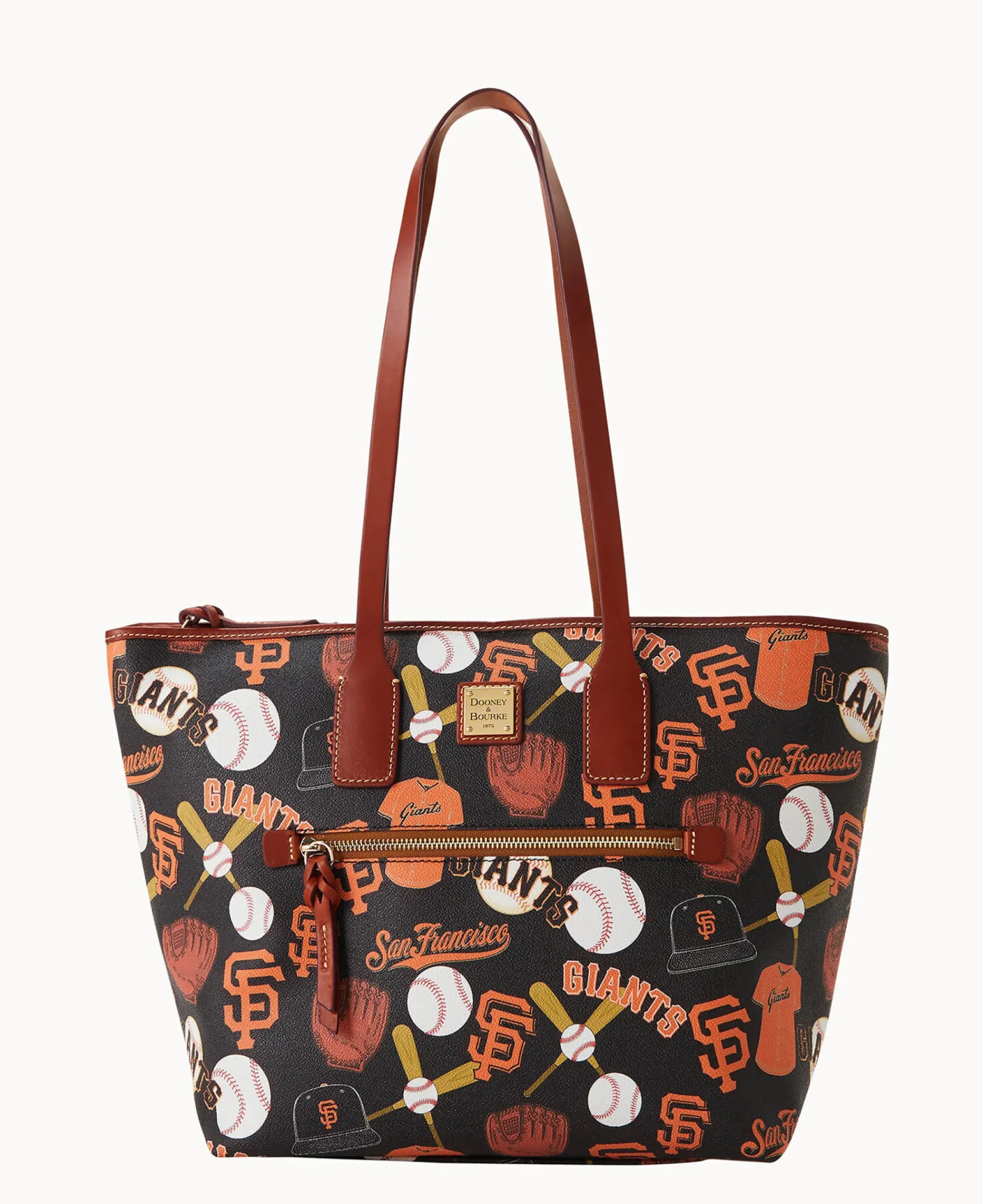 Dooney & Bourke Game Day Ready|Printed Fabric<MLB Tote Giants