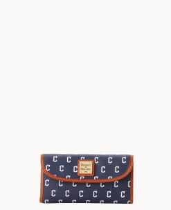 Dooney & Bourke Grab and Go|Clutches<MLB Continental Clutch GUARDIANS