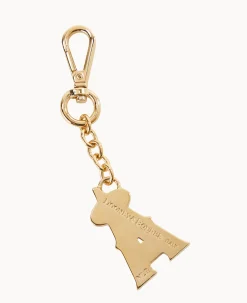 Dooney & Bourke MLB Pendant Key Chains|Personalize It<MLB Pendant Key Chain Los Angeles Angels