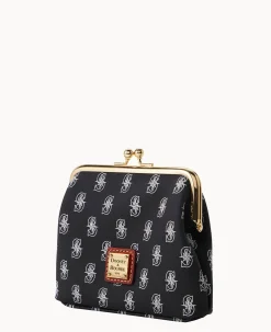 Dooney & Bourke Grab and Go|Clutches<MLB Large Framed Purse Mariners