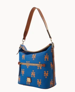 Dooney & Bourke Game Day Ready|Printed Fabric<MLB Large Sac Mets