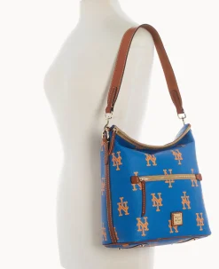 Dooney & Bourke Game Day Ready|Printed Fabric<MLB Large Sac Mets
